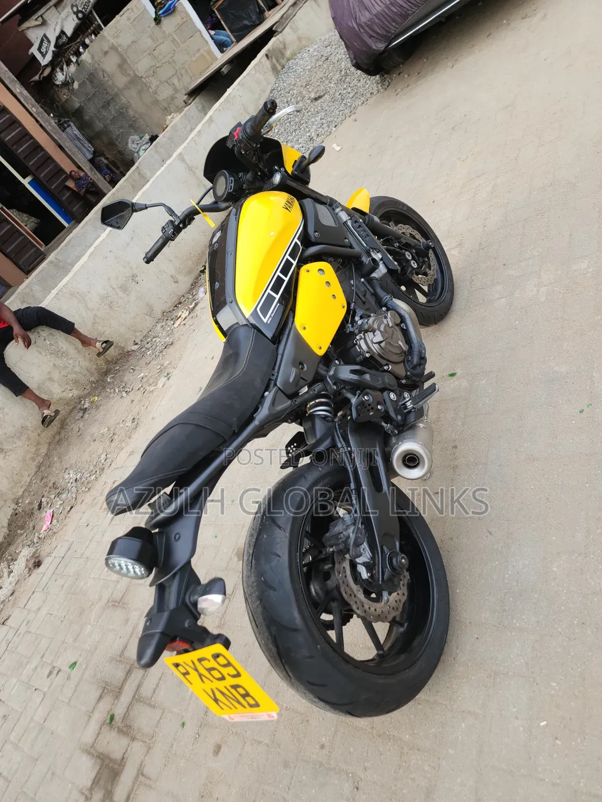 Yamaha FZ 2017 Yellow