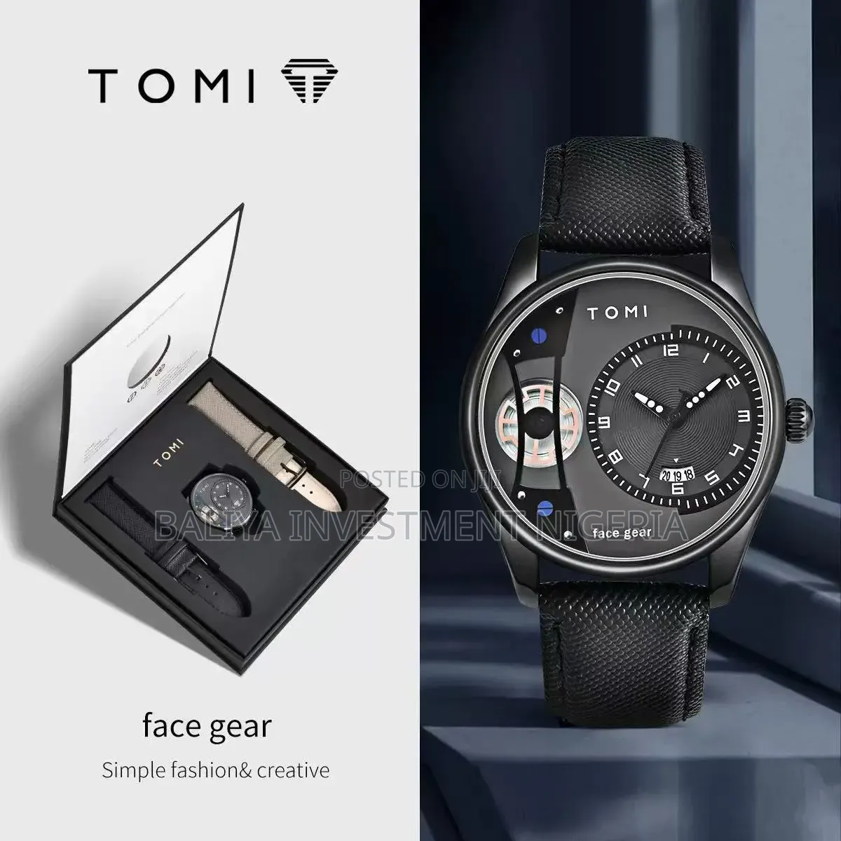 Tomi 2-in-1 Premium Men’S Watch