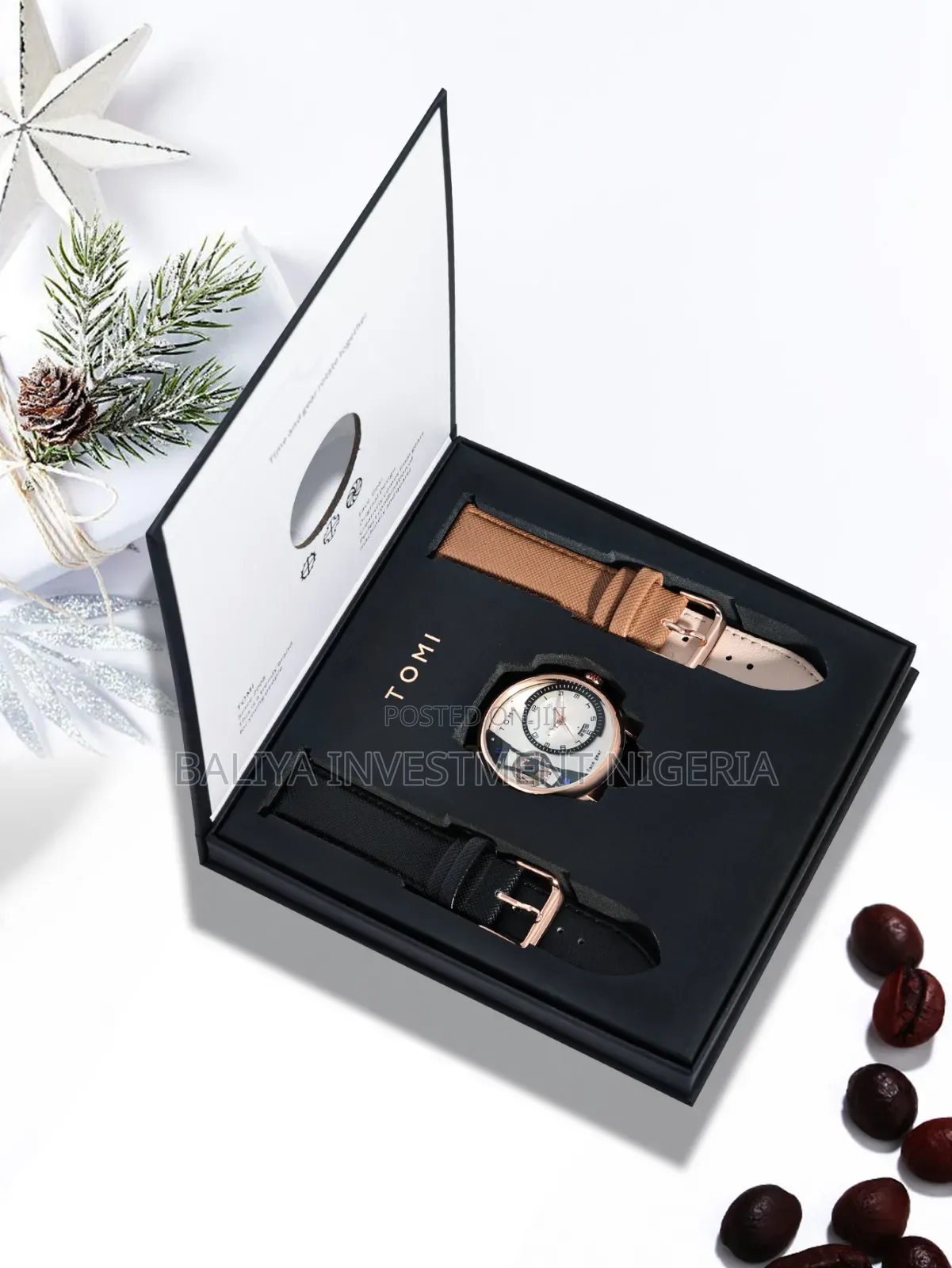 Tomi 2-in-1 Premium Men’S Watch