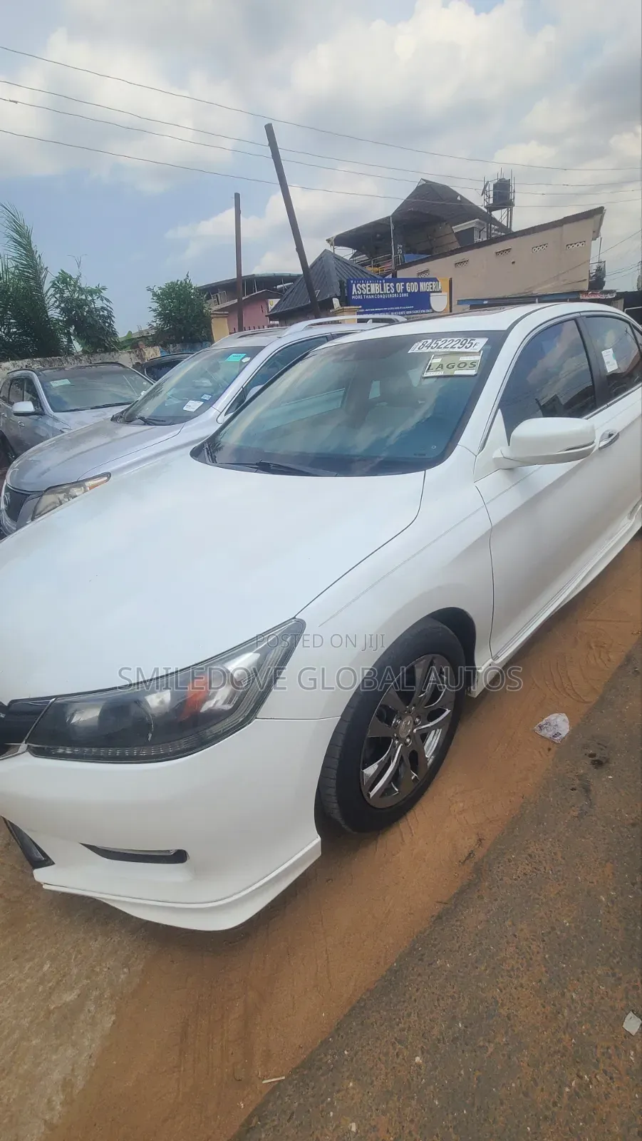 Honda Accord EX-L 4dr Sedan w/Navigation (2.4L 4cyl CVT) 2014 White