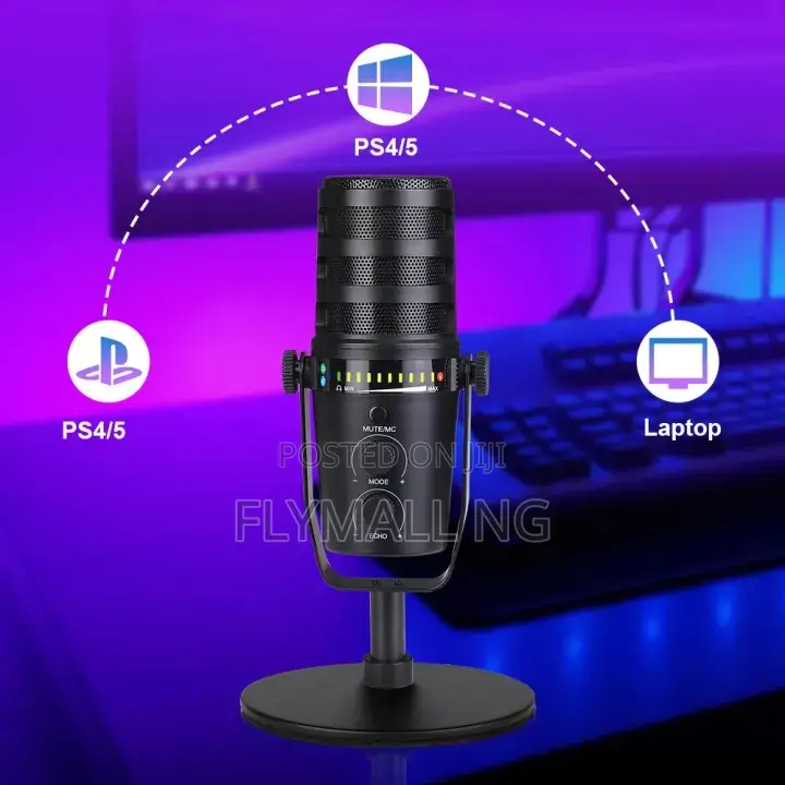XLR/ Usb Podcast Dynamic Microphone for Recording Streaming Gaming
