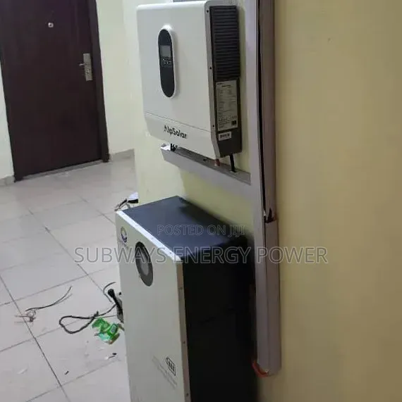 11kva Inverter/16kwh Lithium Battery/10solar Panels Installation.