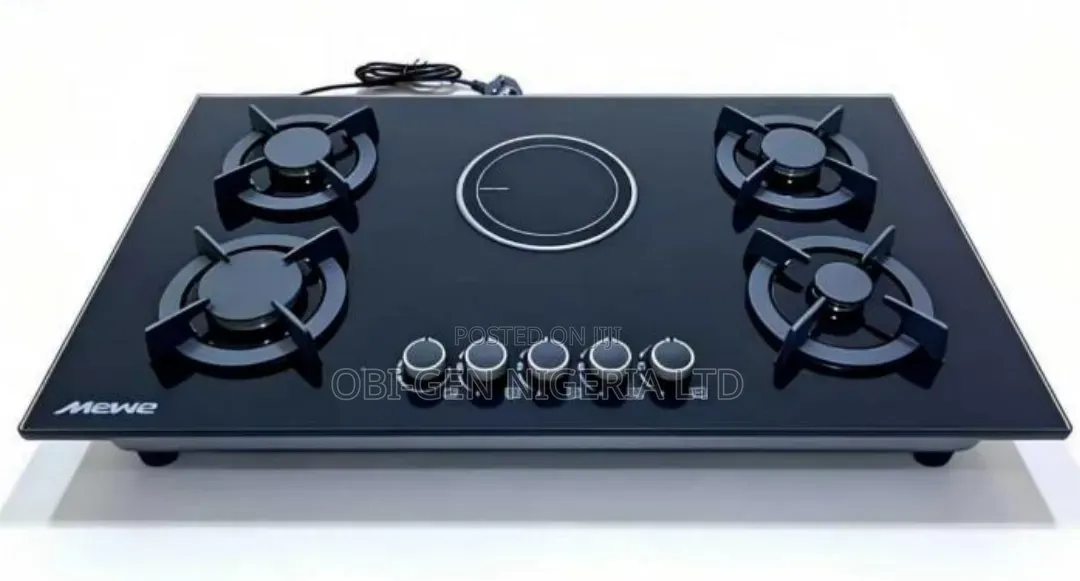 Mewe 60x90 in-Built Gas Cooker 4 Burner Gas With 1 Electric Set