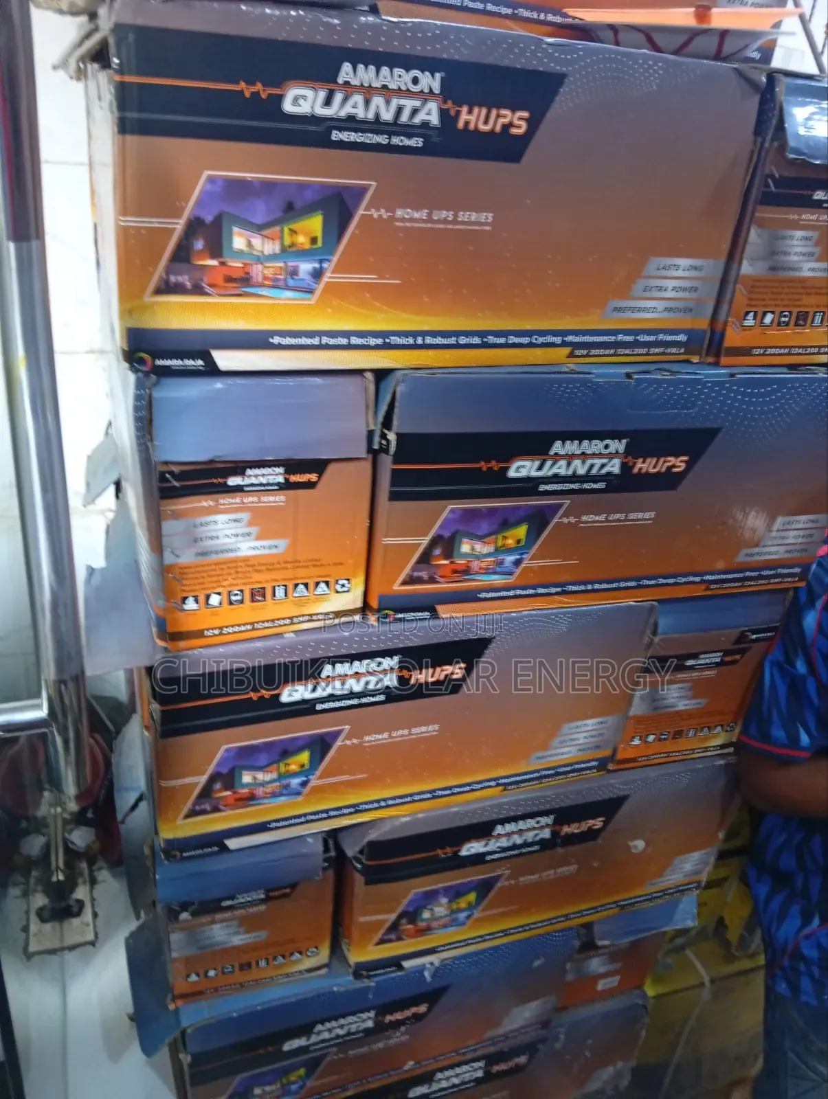 Amaron Quanta Solar Dry Cell Battery 200a/12v