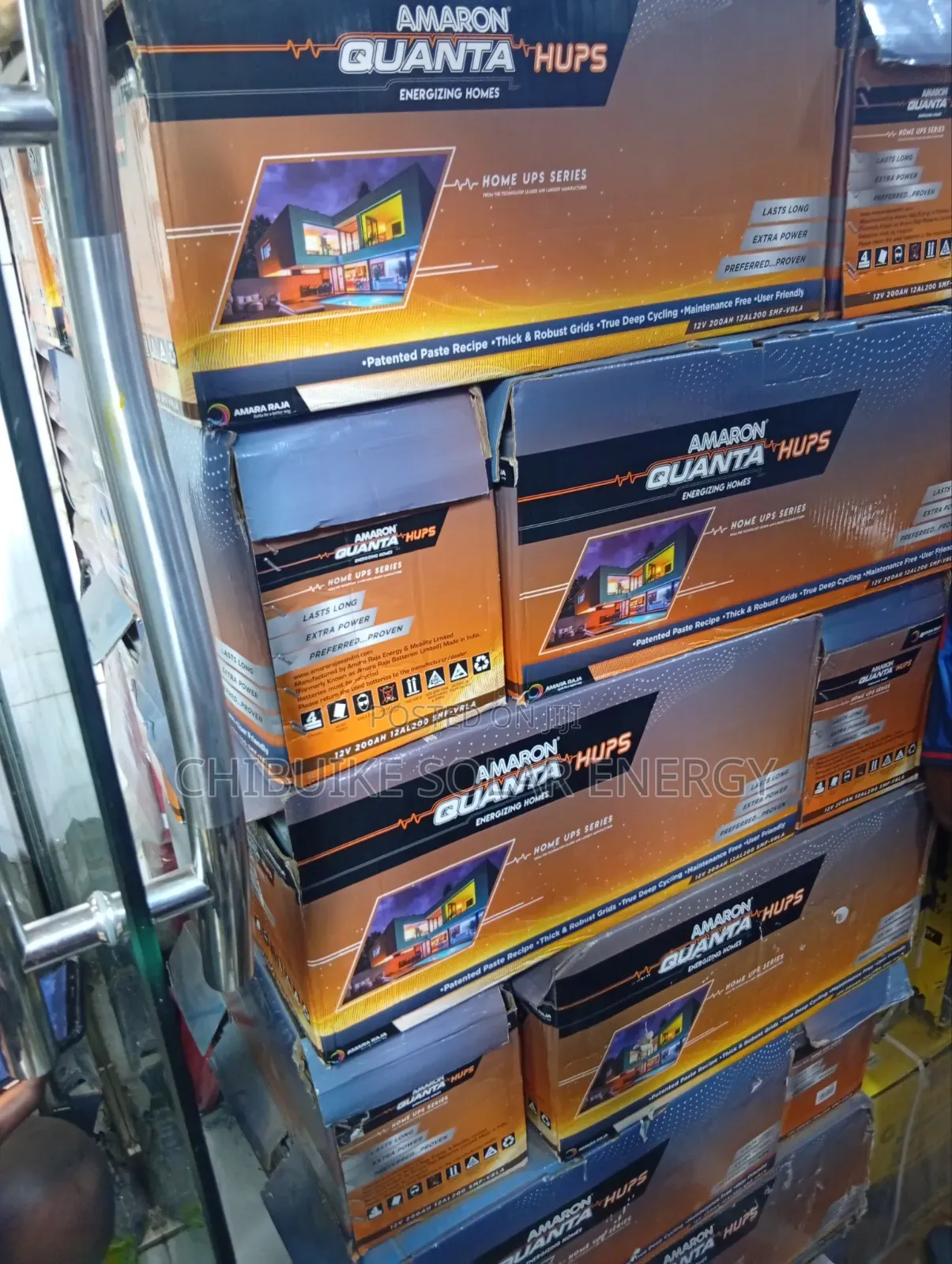 Amaron Quanta Solar Dry Cell Battery 200a/12v