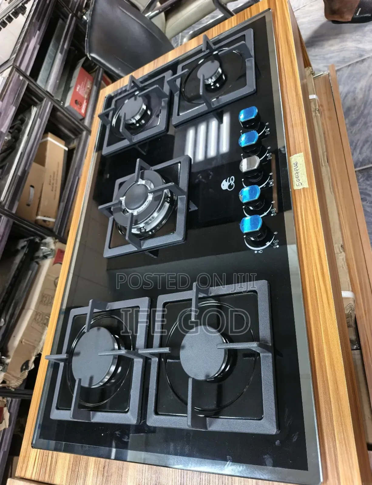 Original Gs Built-in Latest Design 5 Burners Automatic Gas Cooker Hob