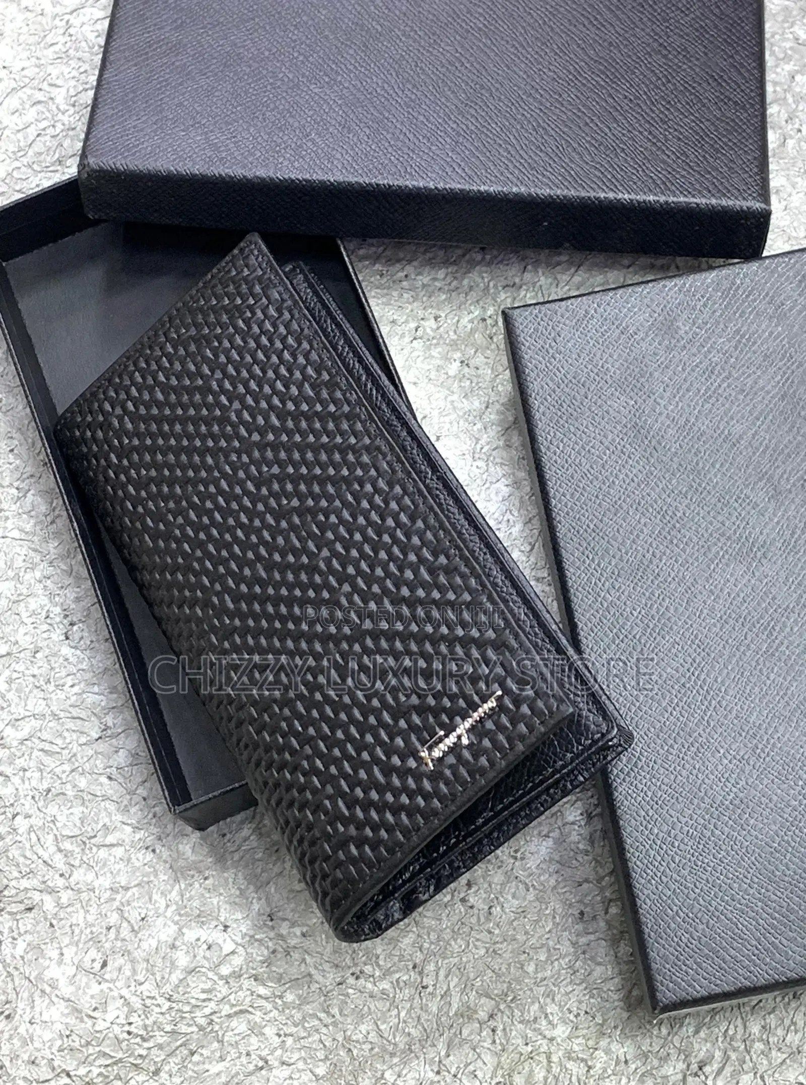 Ferragamo Quality Luxury Men Genuine Leather Wallet