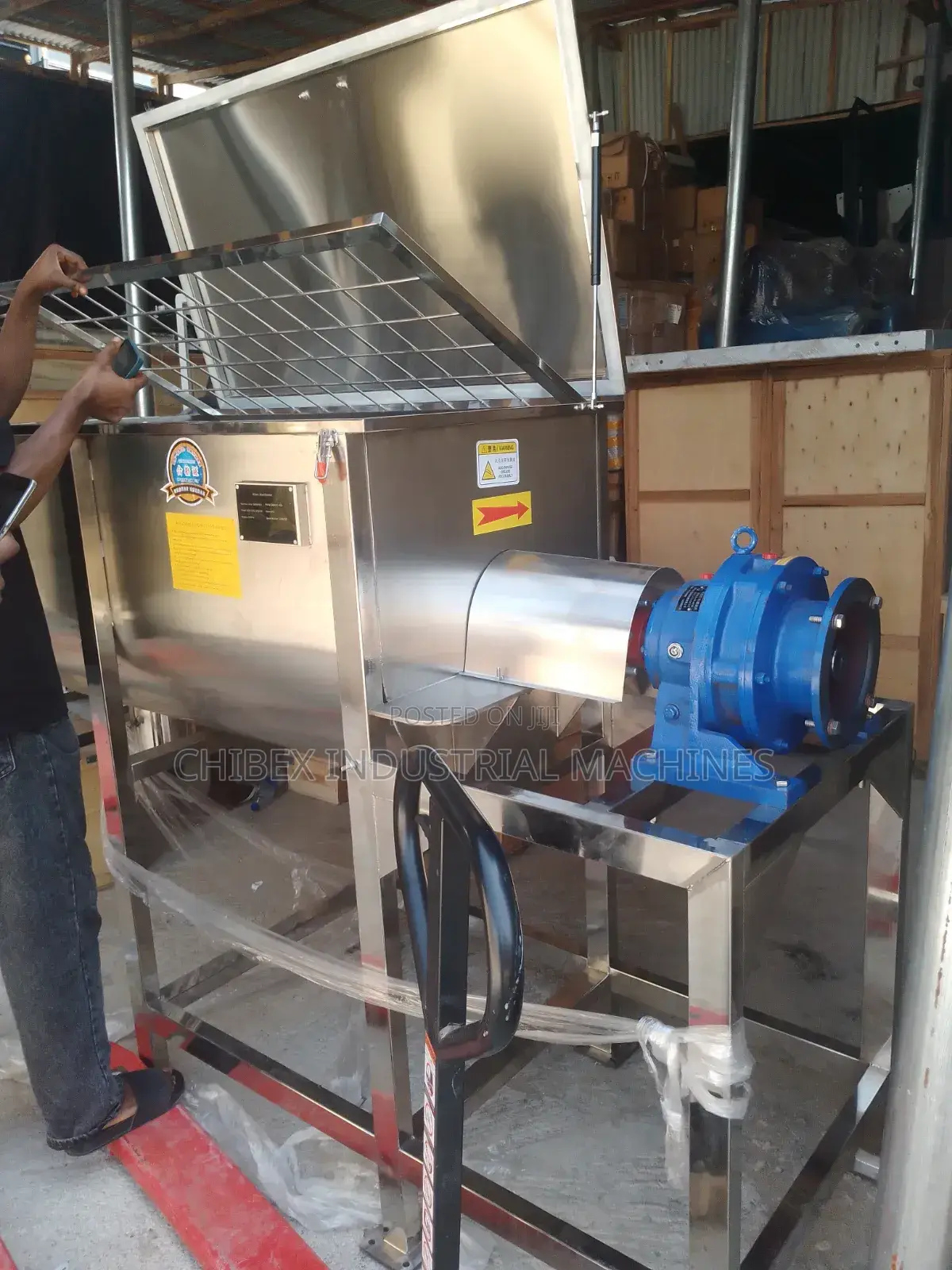 500l Stainless Steel Ribbon Mixer (Industrial Powder Mixer)