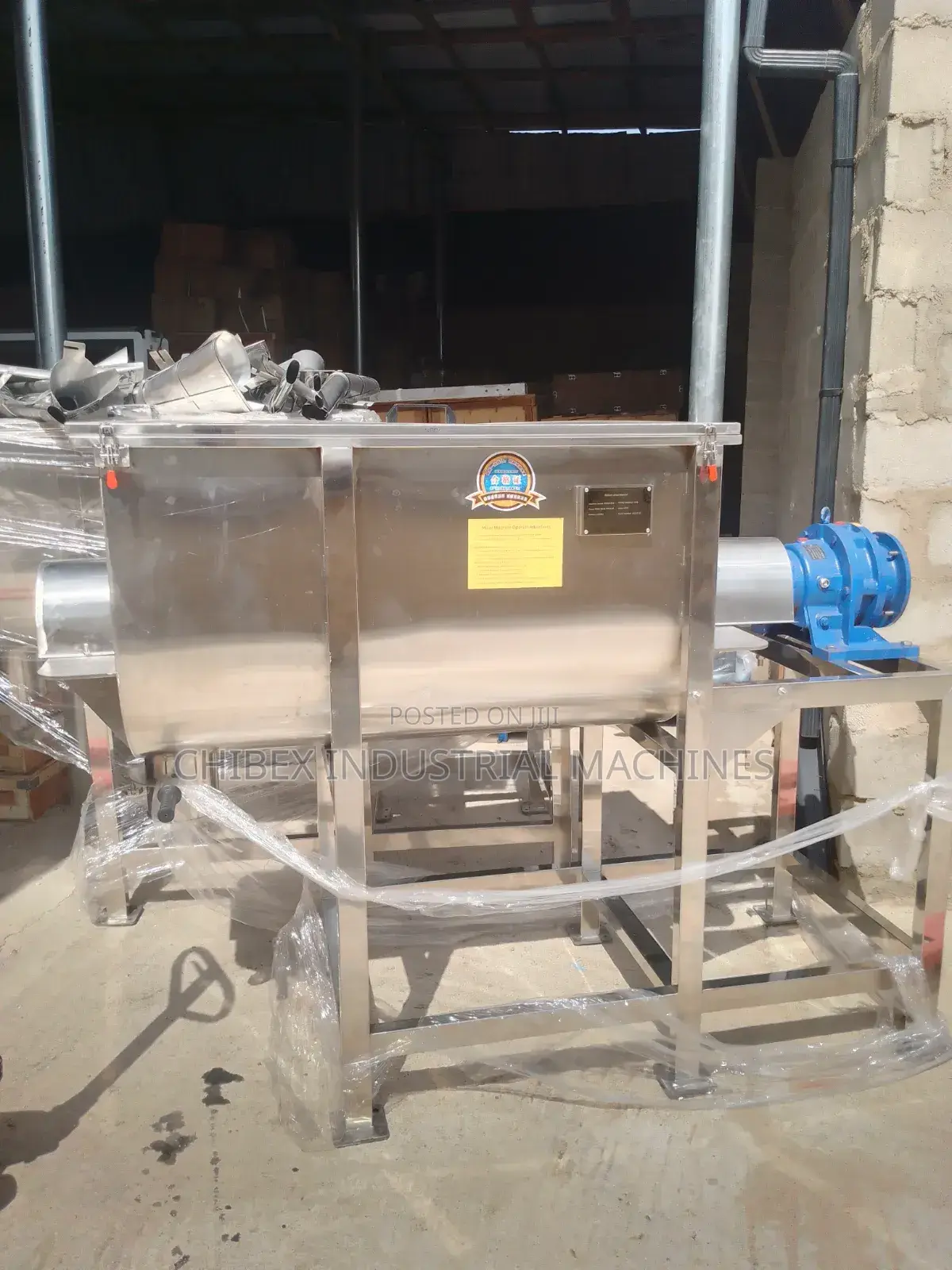 500l Stainless Steel Ribbon Mixer (Industrial Powder Mixer)