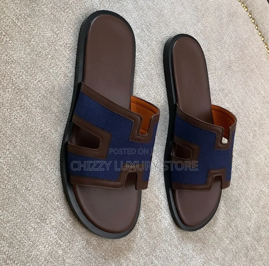Hermes Quality Luxury Men Slippers