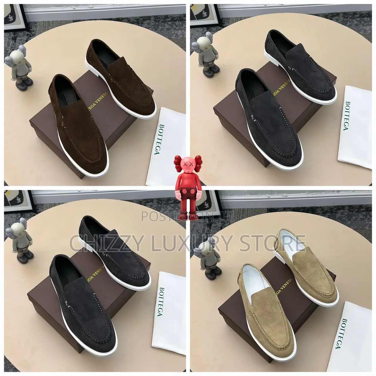 Bottega Veneta Quality Luxury Men Suede Shoe