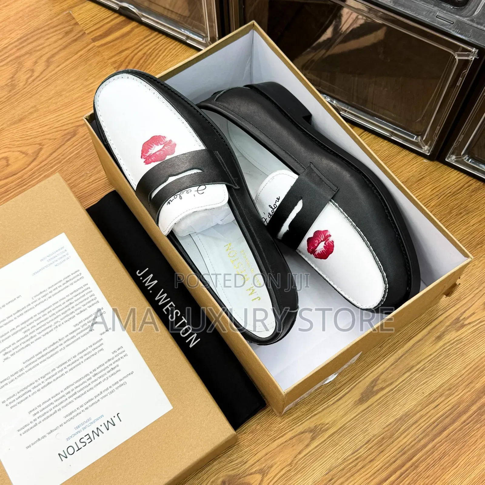 J.M Weston X Duke and Dexter Luxury Men's Penny Loafers