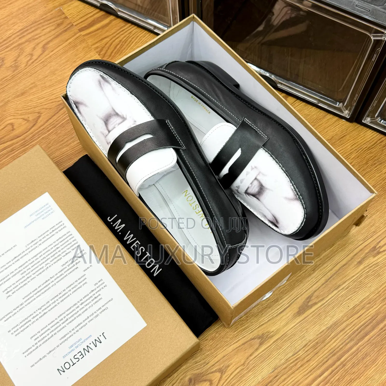 J.M Weston X Duke and Dexter Luxury Men's Penny Loafers