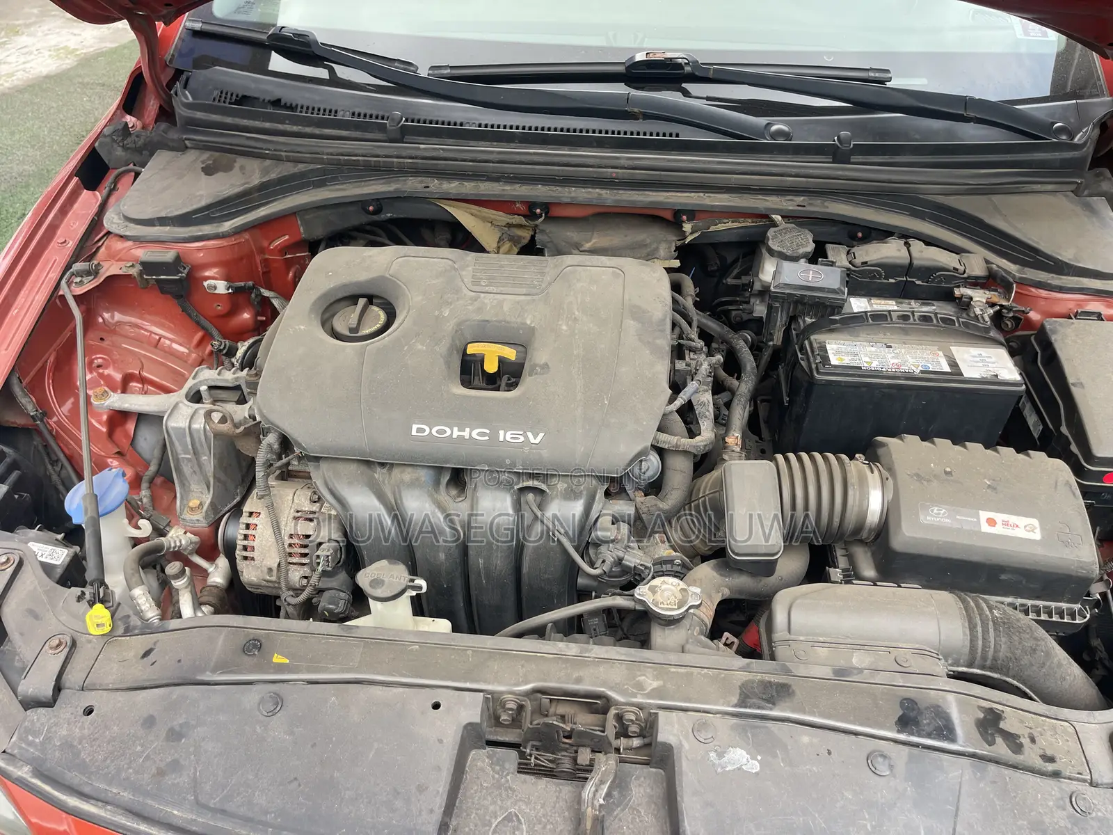 Hyundai Elantra Sport Sedan FWD (1.6L 4cyl 6M) 2017 Orange