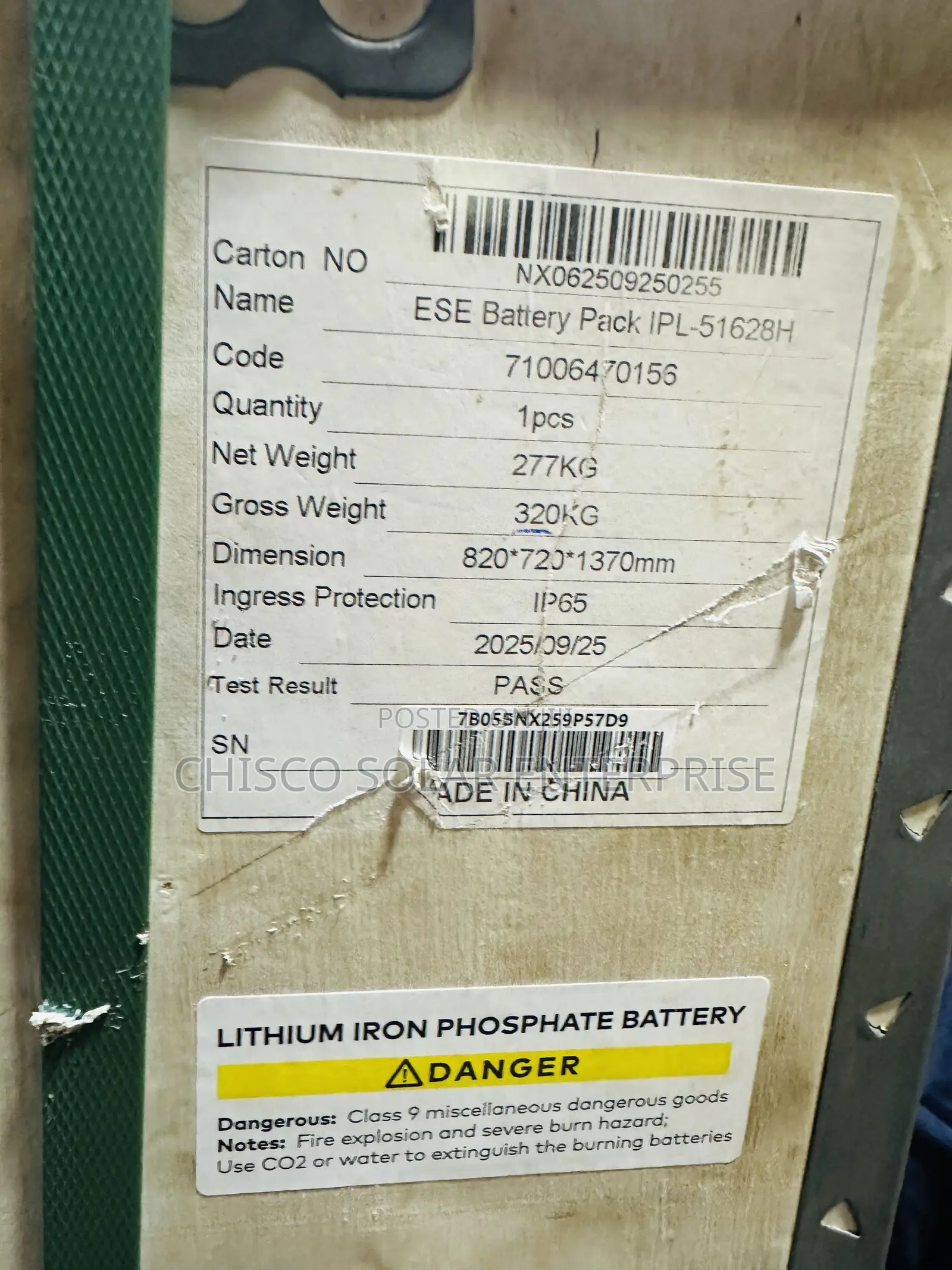 32kwh 48v Intel Lithium Ion Battery