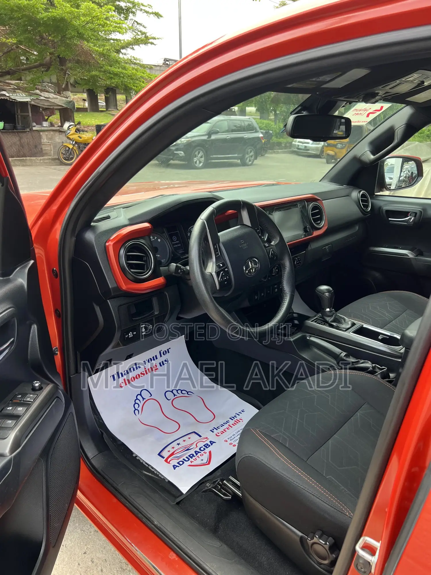 Toyota Tacoma Limited 2018 Red