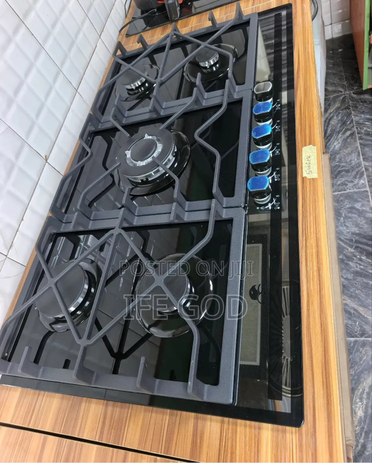 Quality Gs Built-in Cabinet or Table Top 5 Burners Gas Cooker Hob 90cm