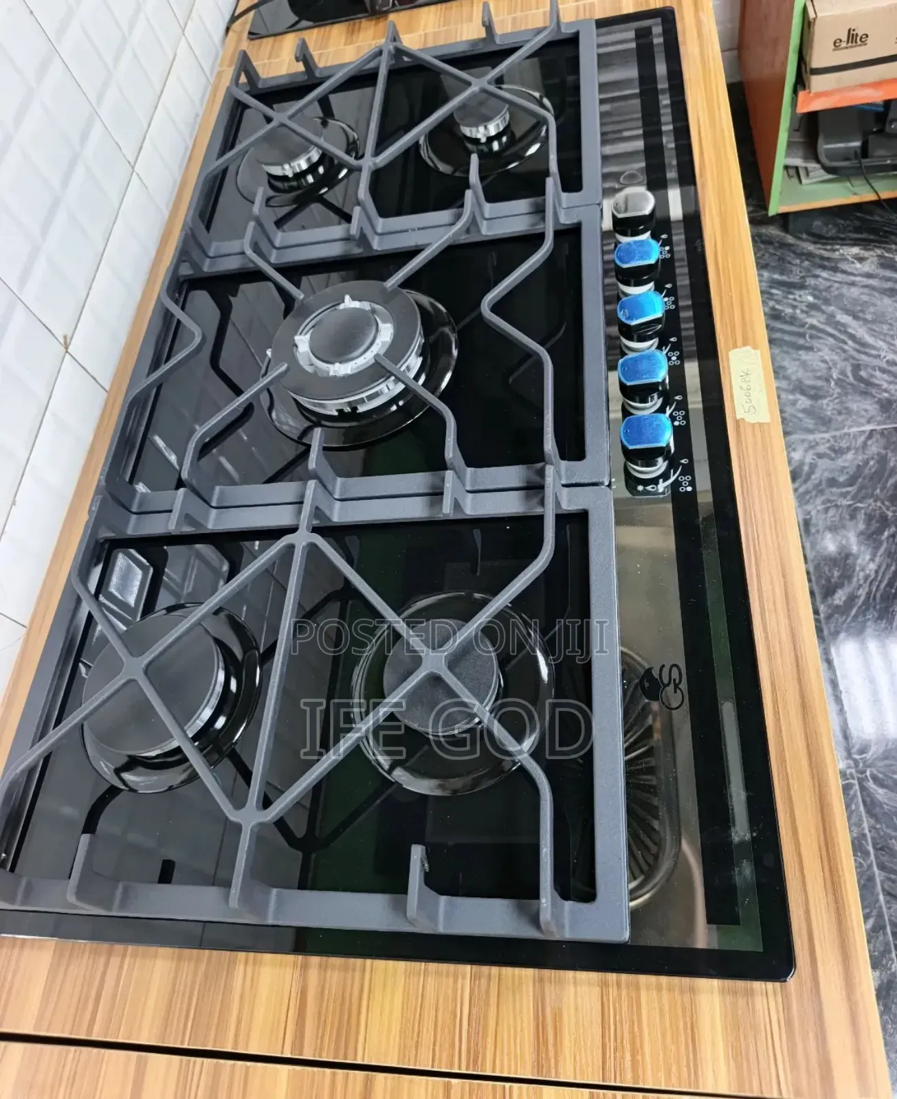 Quality Gs Built-in Cabinet or Table Top 5 Burners Gas Cooker Hob 90cm