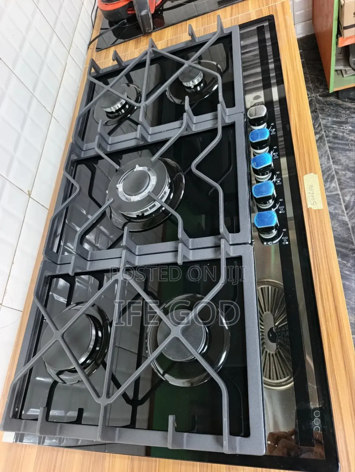 Quality Gs Built-in Cabinet or Table Top 5 Burners Gas Cooker Hob 90cm