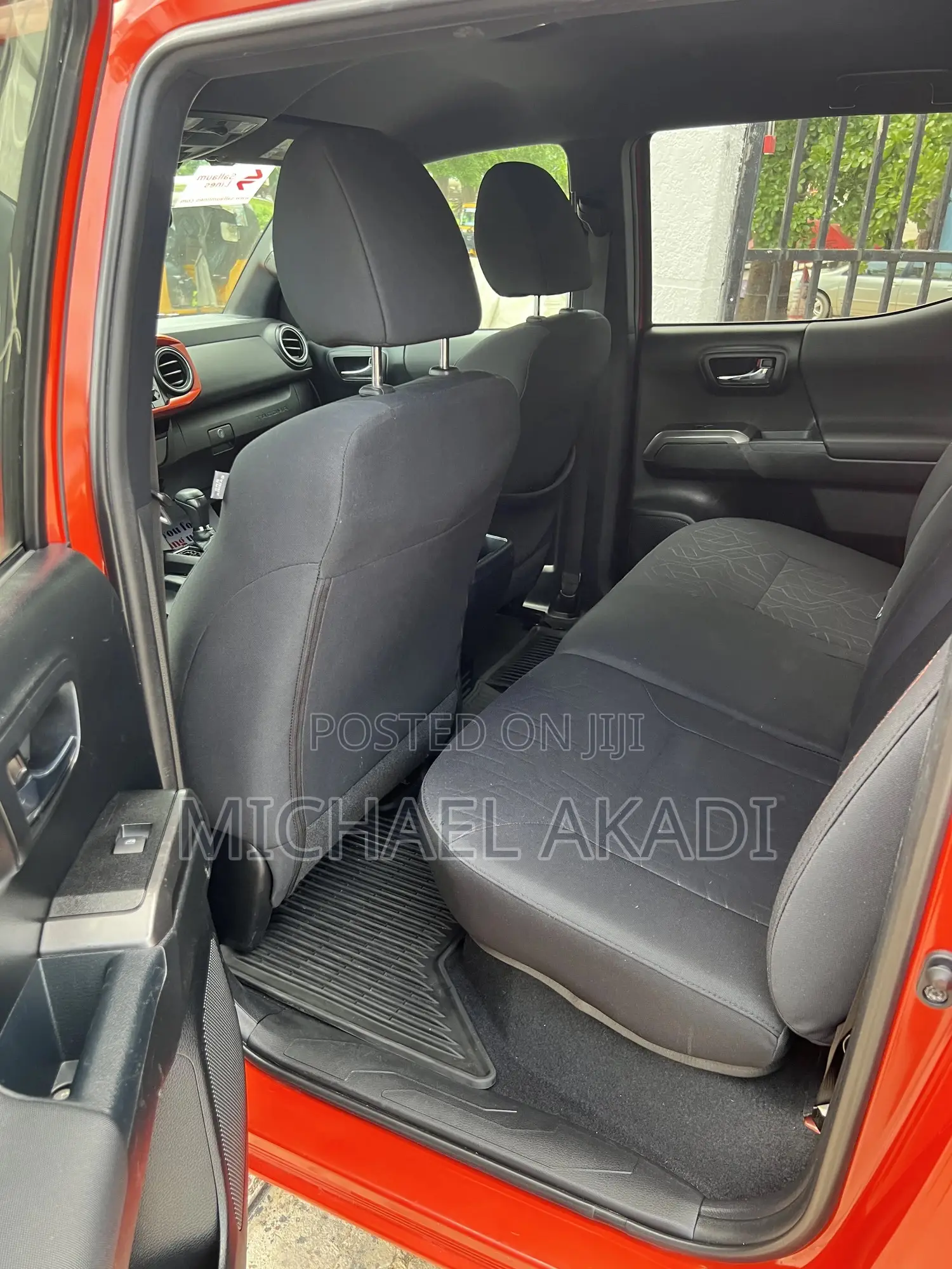 Toyota Tacoma Limited 2018 Red