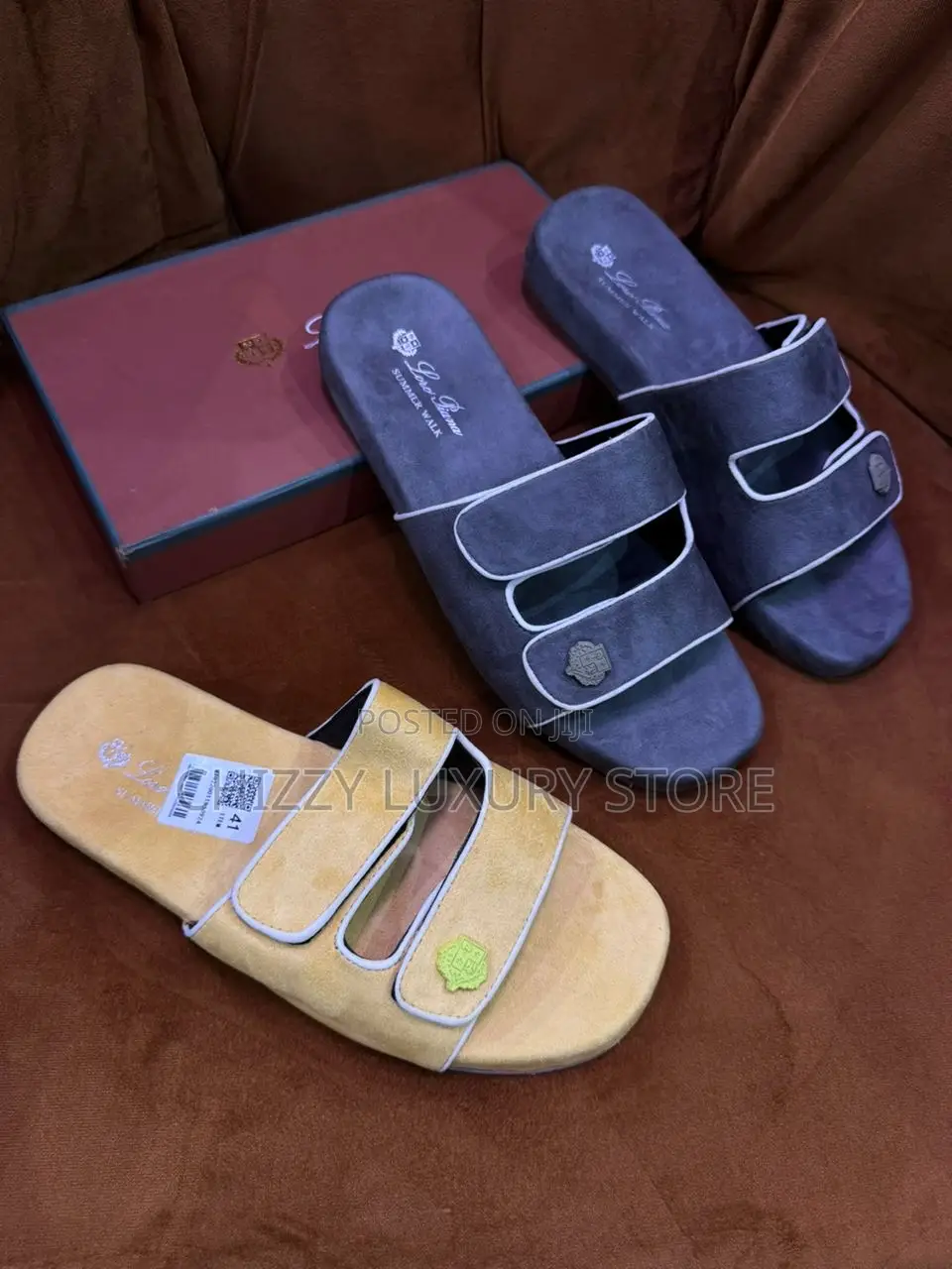 Loro Piana Quality Luxury Men Sandals