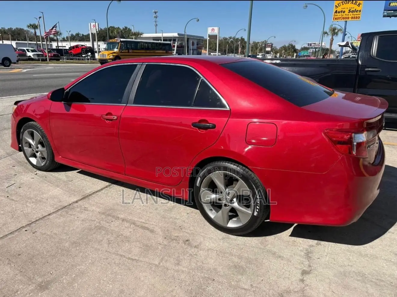Toyota Camry SE Sport 4dr Sedan (2.5L 4cyl 6A) 2014 Red