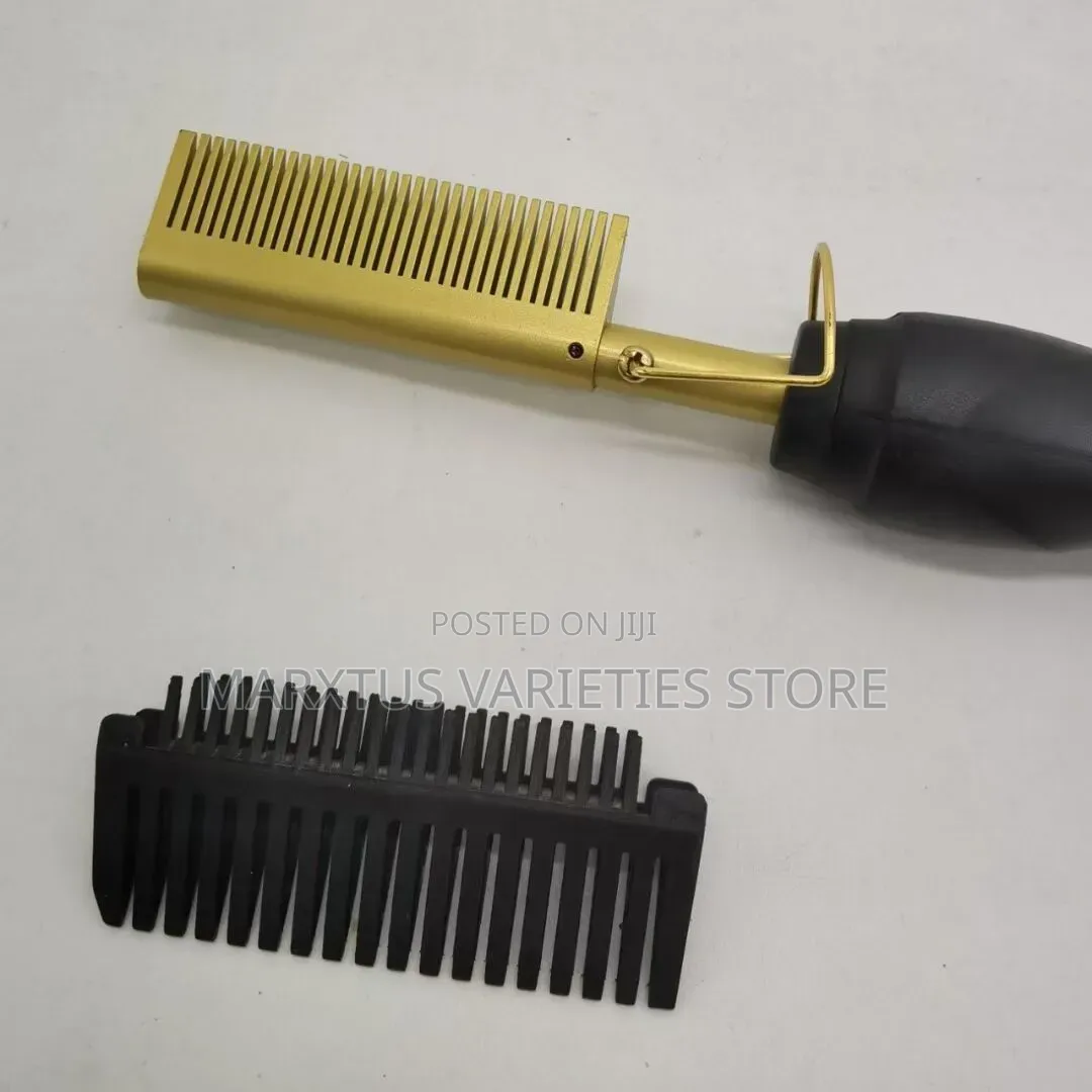 Electric Hot Comb/Curler/Straightener