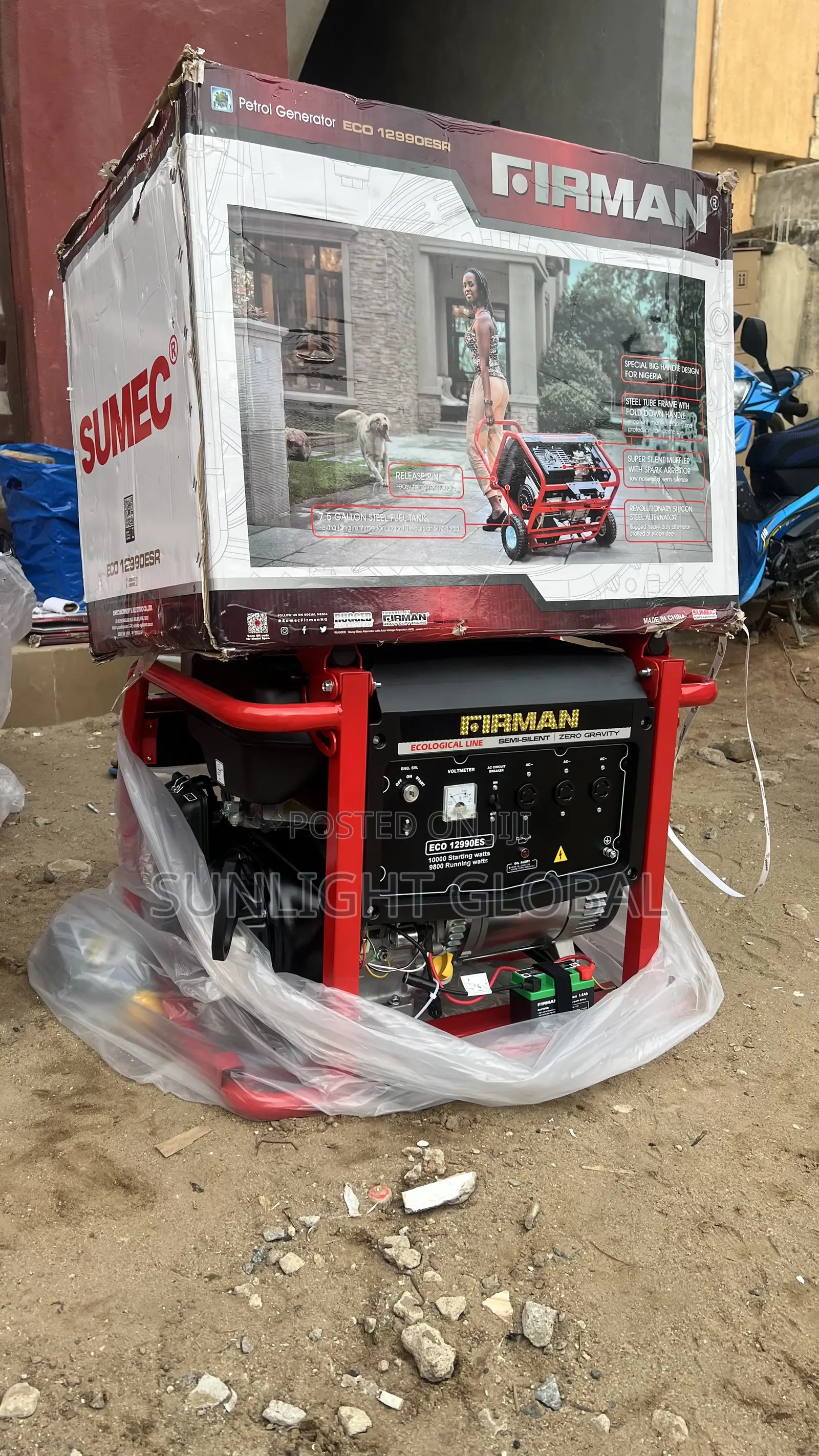 Firman Petrol 12kva Generator