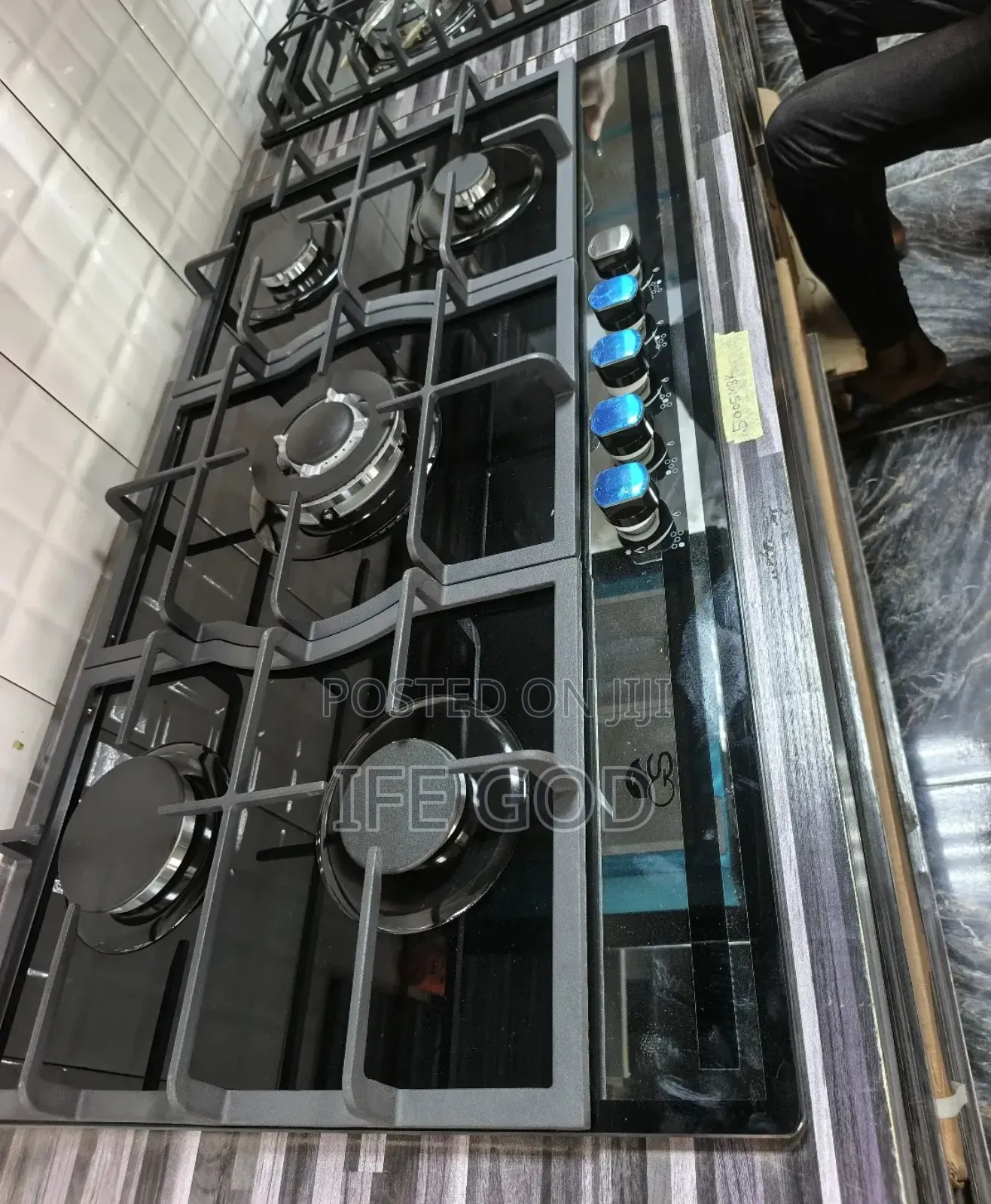 Brand New Gs Built-in Premium Quality Luxury 90cm 5 Burners Gas Cooker