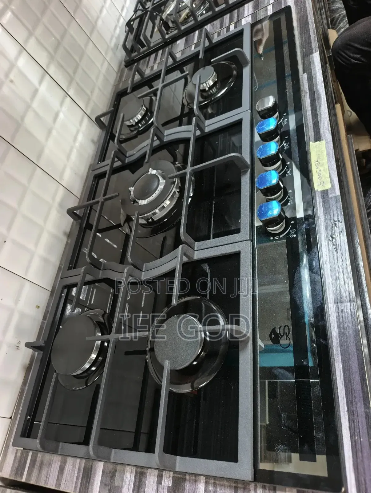 Brand New Gs Built-in Premium Quality Luxury 90cm 5 Burners Gas Cooker