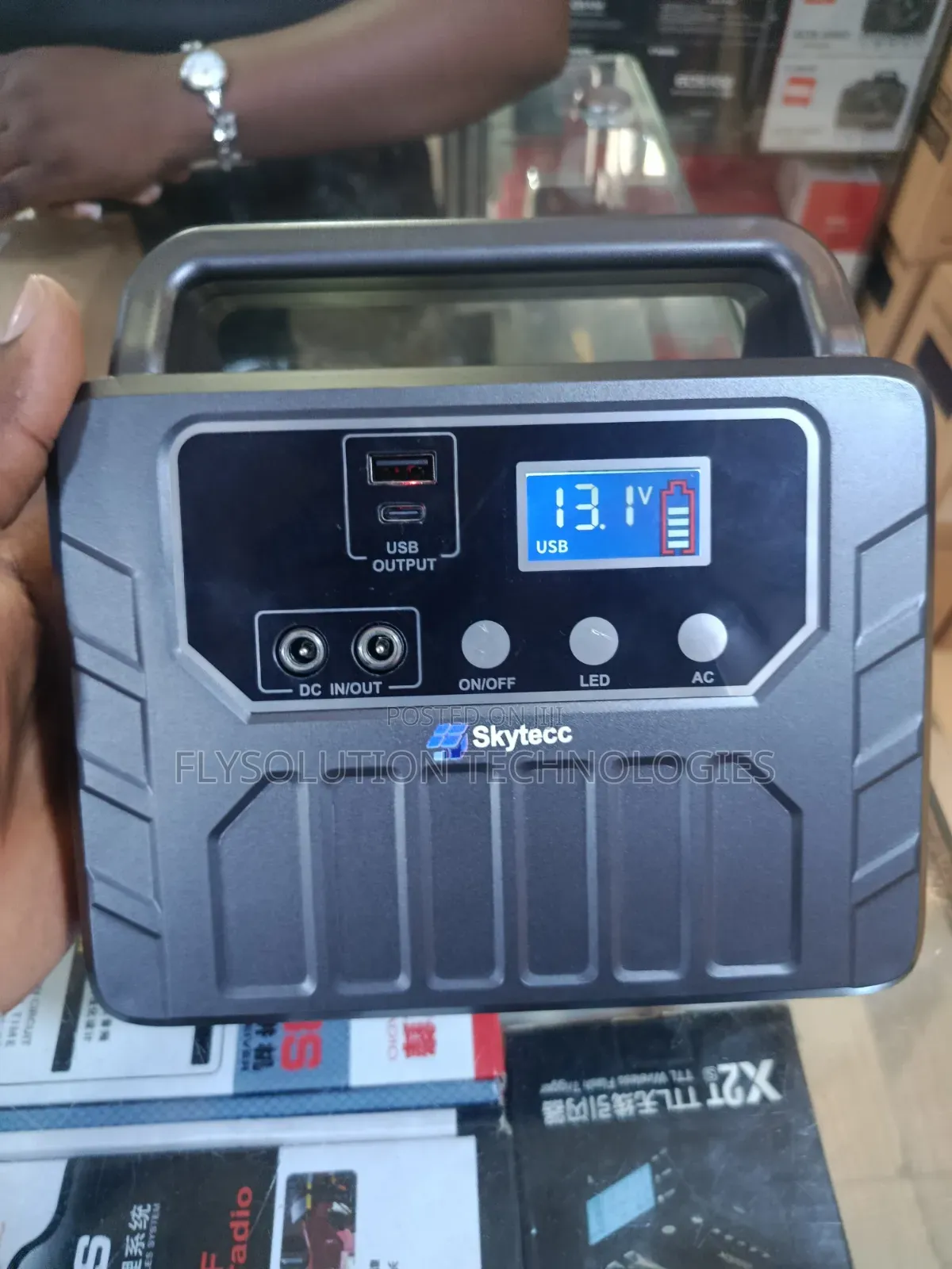 300w Portable Power Bank Solar Generator Laptop Power Bank