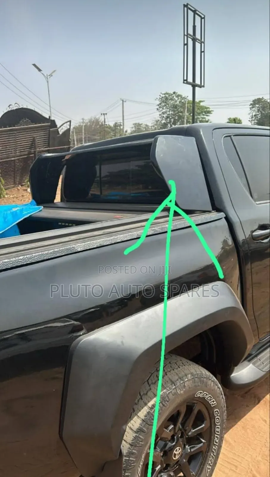 Roller Boot Cover Gr Spoiler for Hilux
