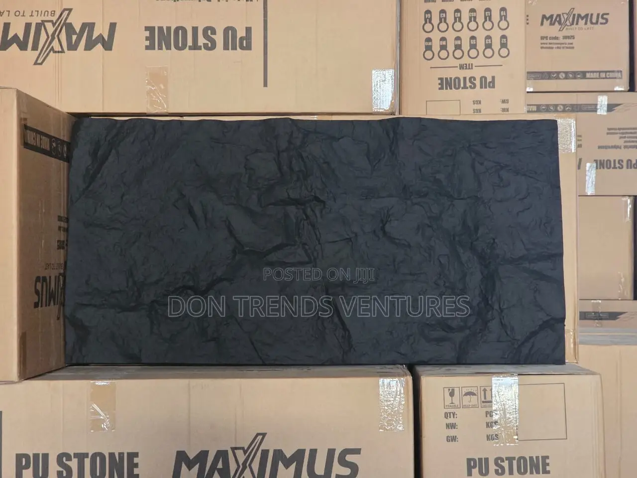 Black 60mm Pu Stone