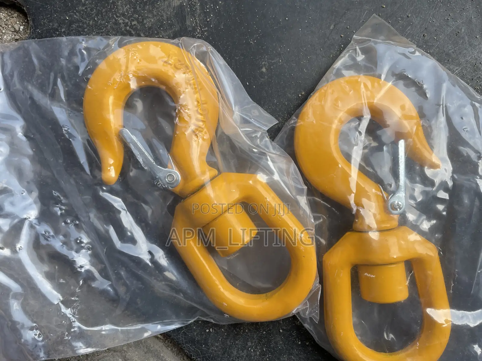 2tons Forged Alloy Steel Swivel Rigging Hook.