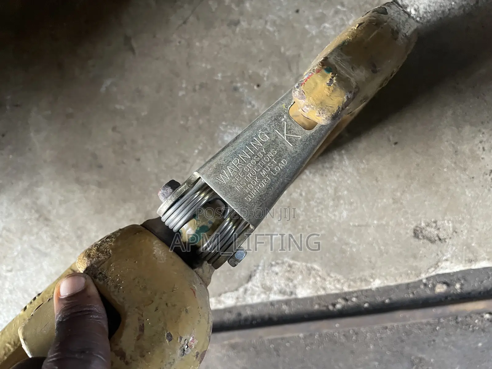 11ton Crosby Latch Swivel Hooks