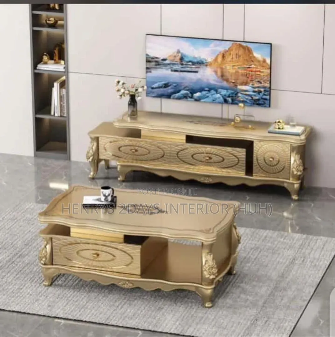 Tv Stand and Center Table