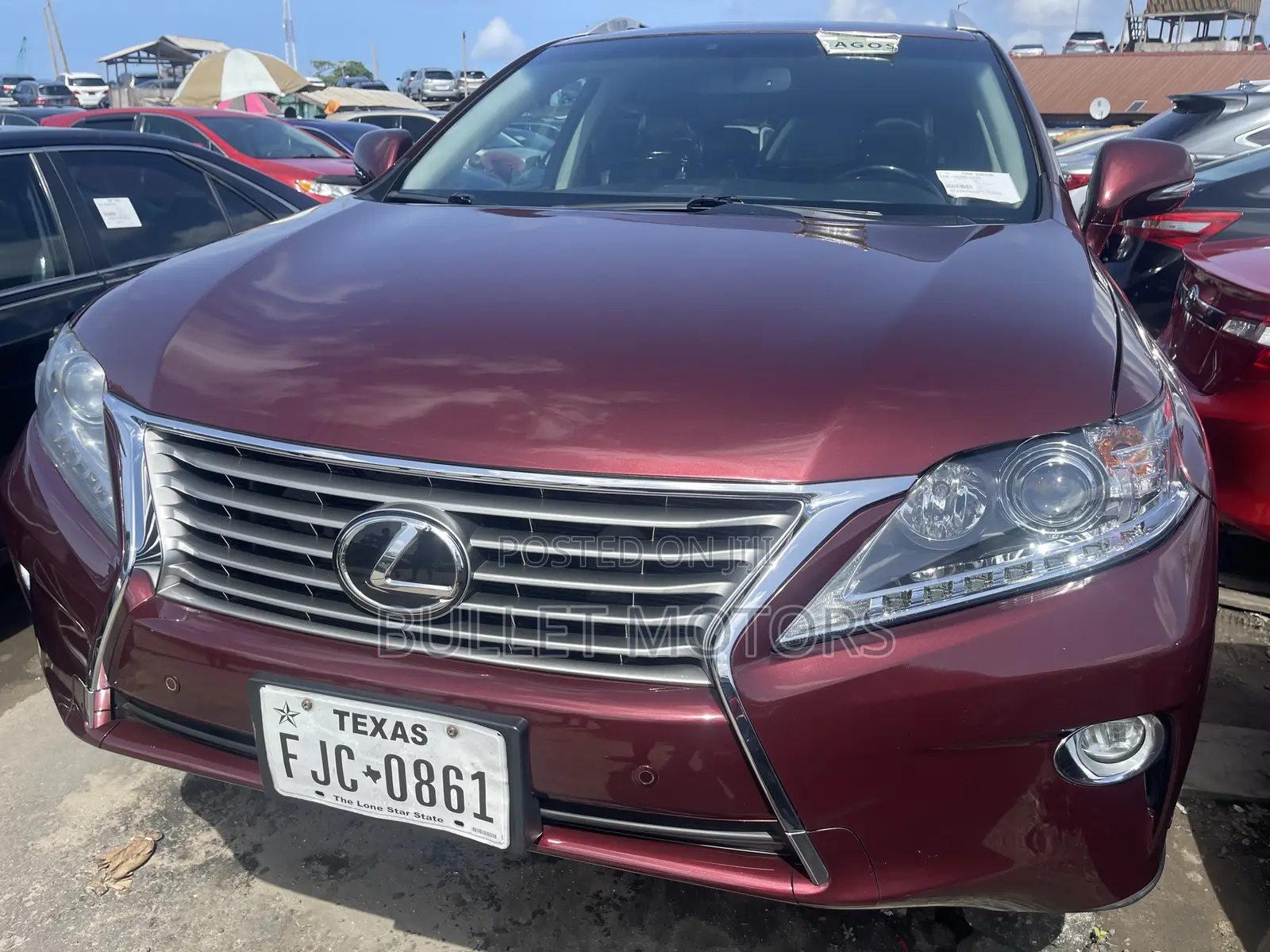 Lexus RX 350 FWD 2015 Maroon