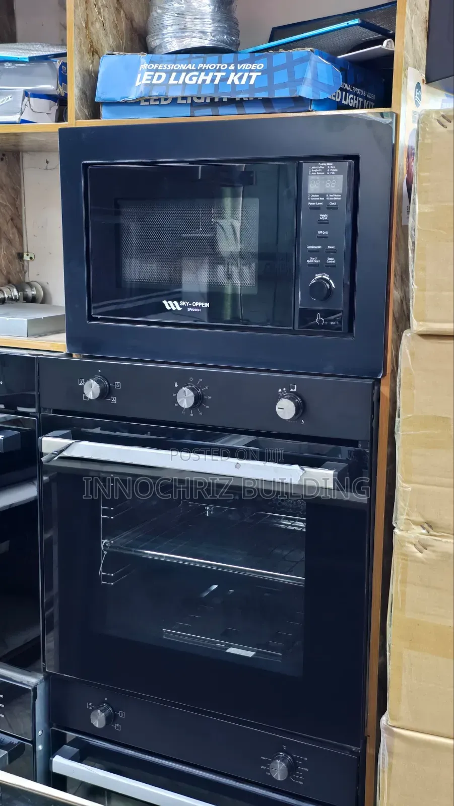Inbuilt Oven (Electric and Gas)