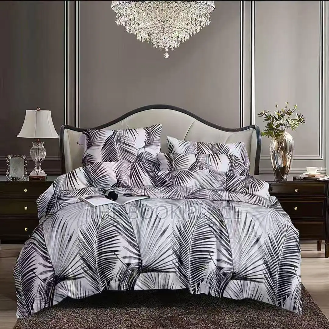 Durable Pure Cotton Bedsheets With Four Pillow Case