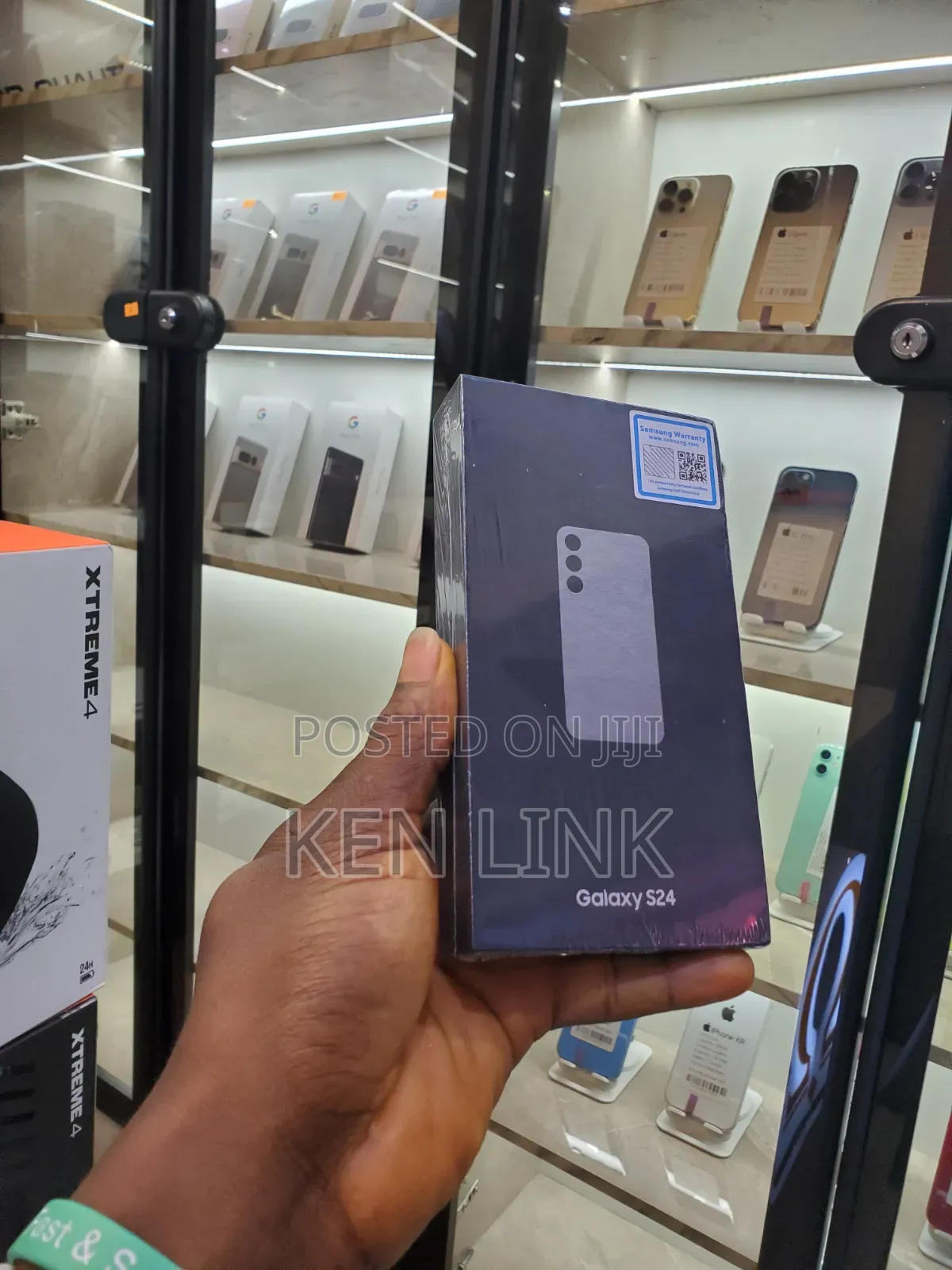 New Samsung Galaxy S24 256 GB Black