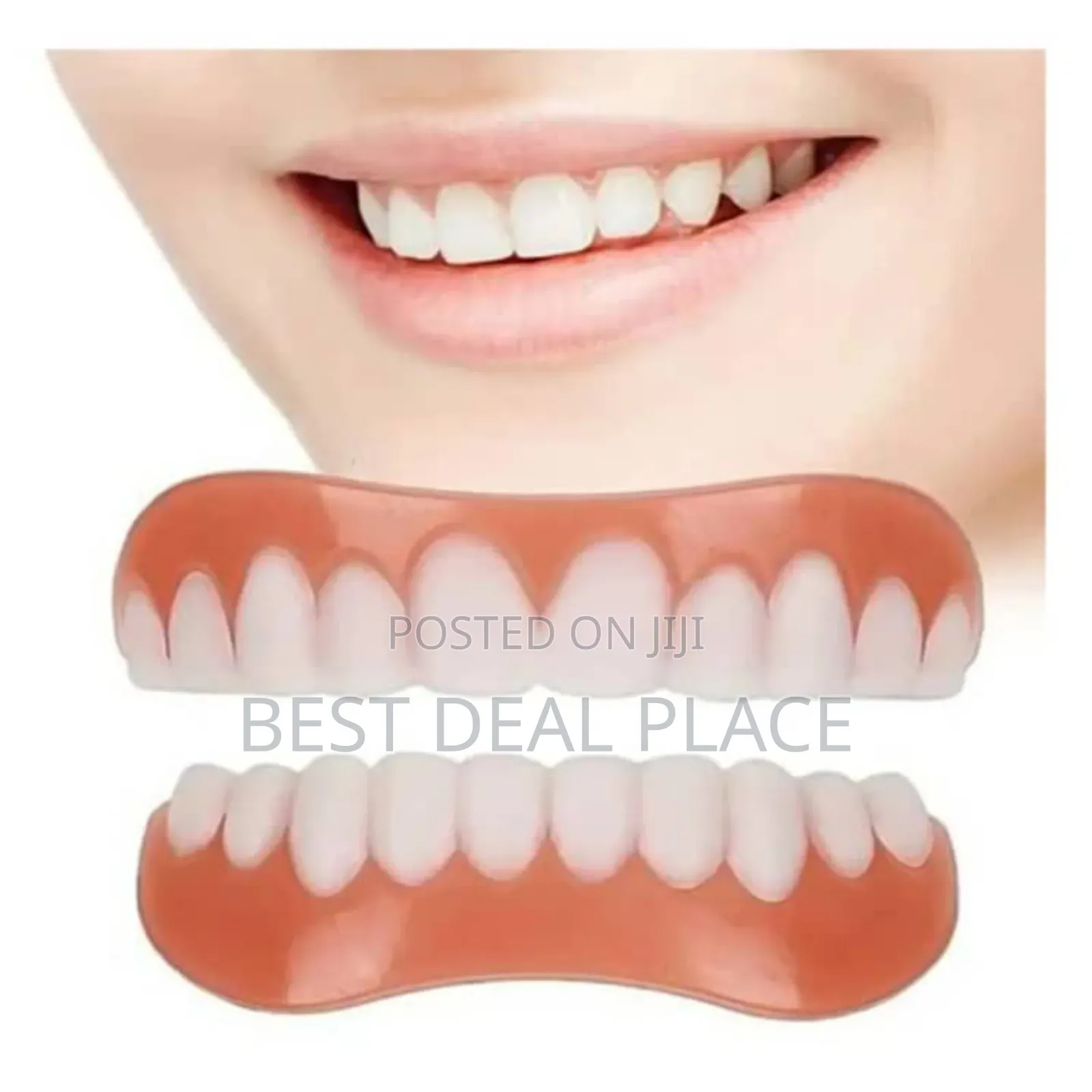 1 Set Temporary Dental Restoration Kit Upper Lower False Teeth