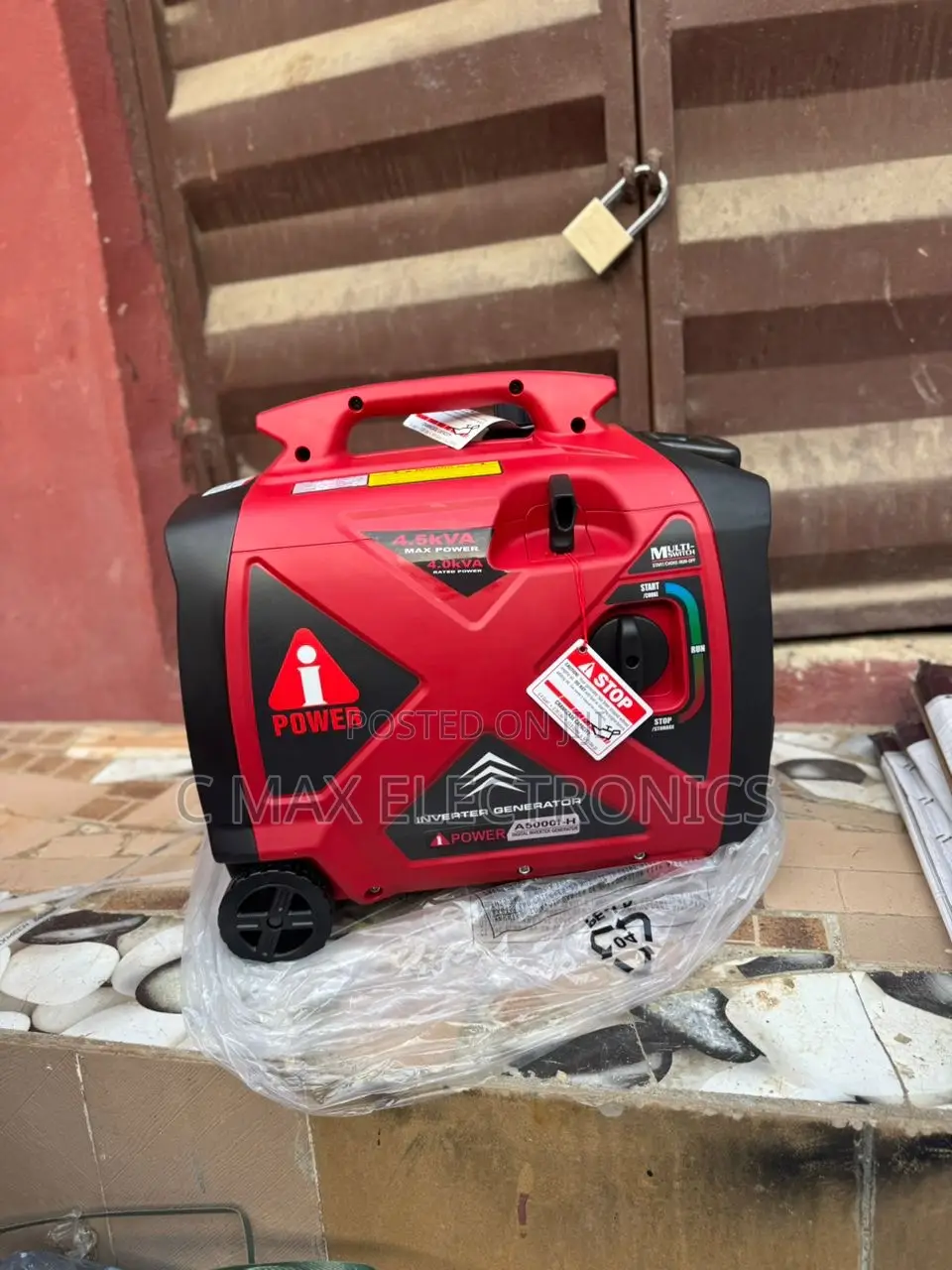 Ipower 4.5kva Petrol Inverter Generator With 1 Year Warranty