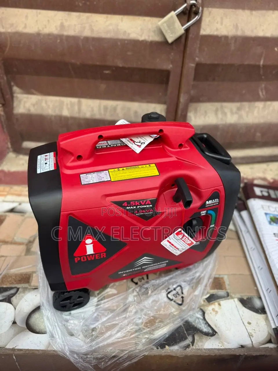 Ipower 4.5kva Petrol Inverter Generator With 1 Year Warranty