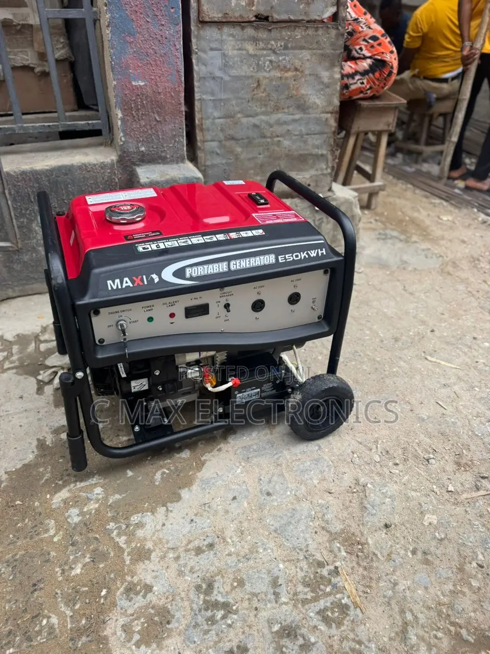 High Power Maxi 10kva Petrol Generator 100% Copper Coil