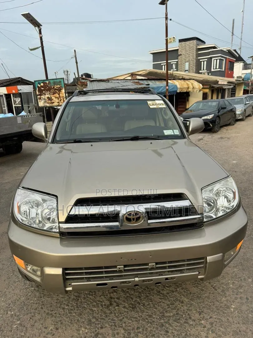 Toyota 4-Runner Limited V6 2005 Gold