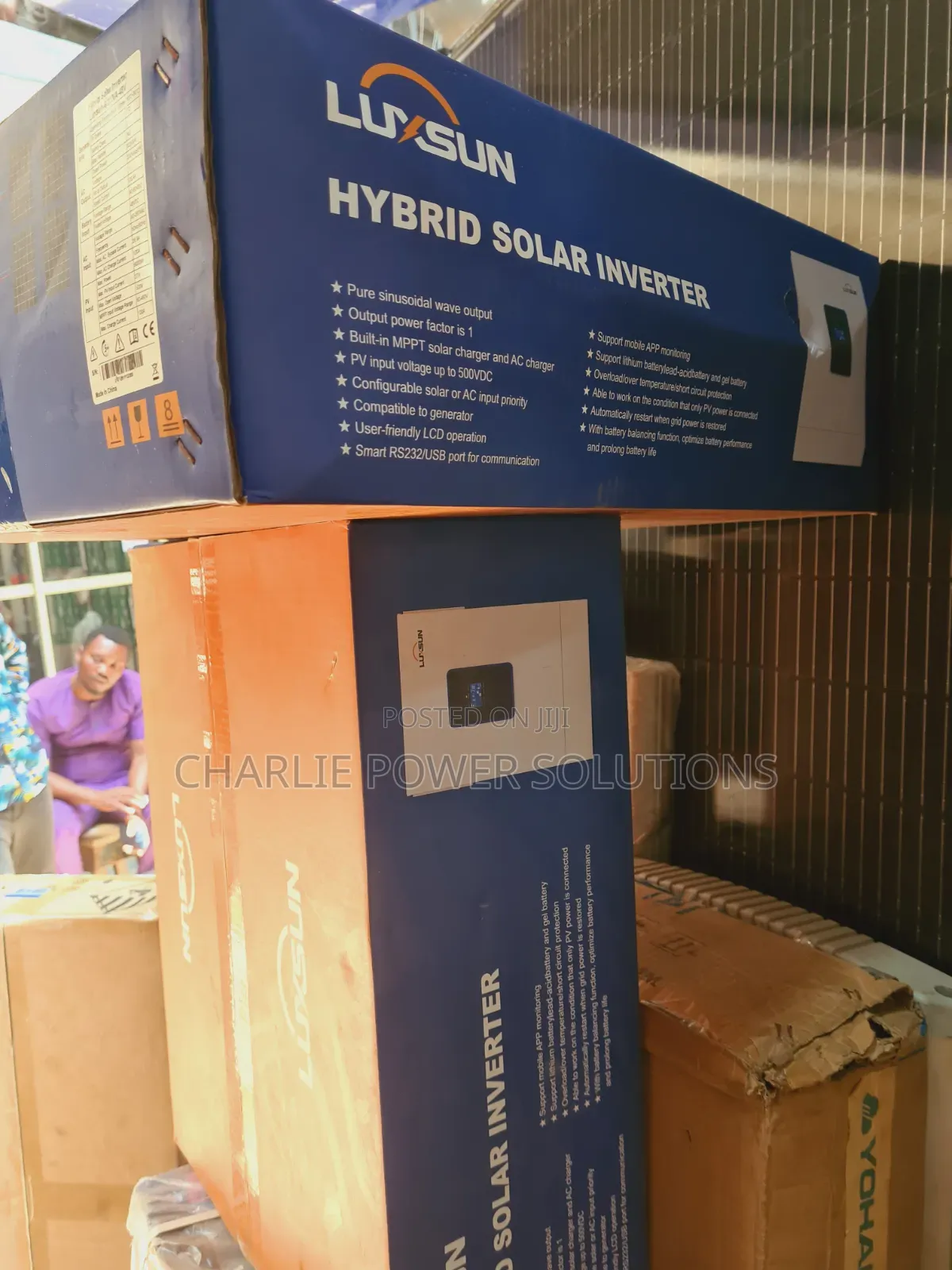 Luxsun 6.2kva 48v Hybrid Inverter