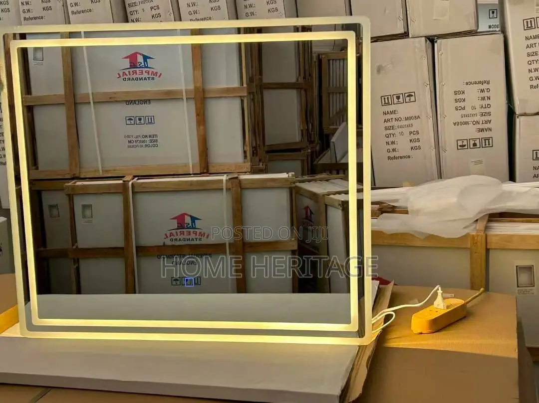 Top-Quality Square Led Mirror With 3 Light Colours