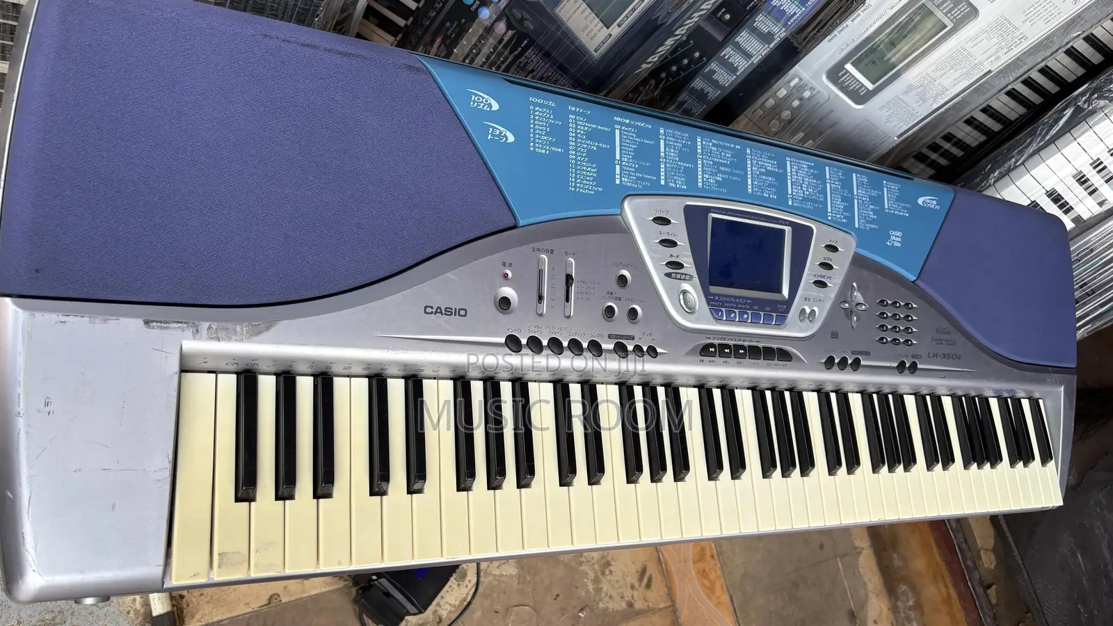 6 Octaves Casio Lk 350it With Japanese Screen and Japanese Body