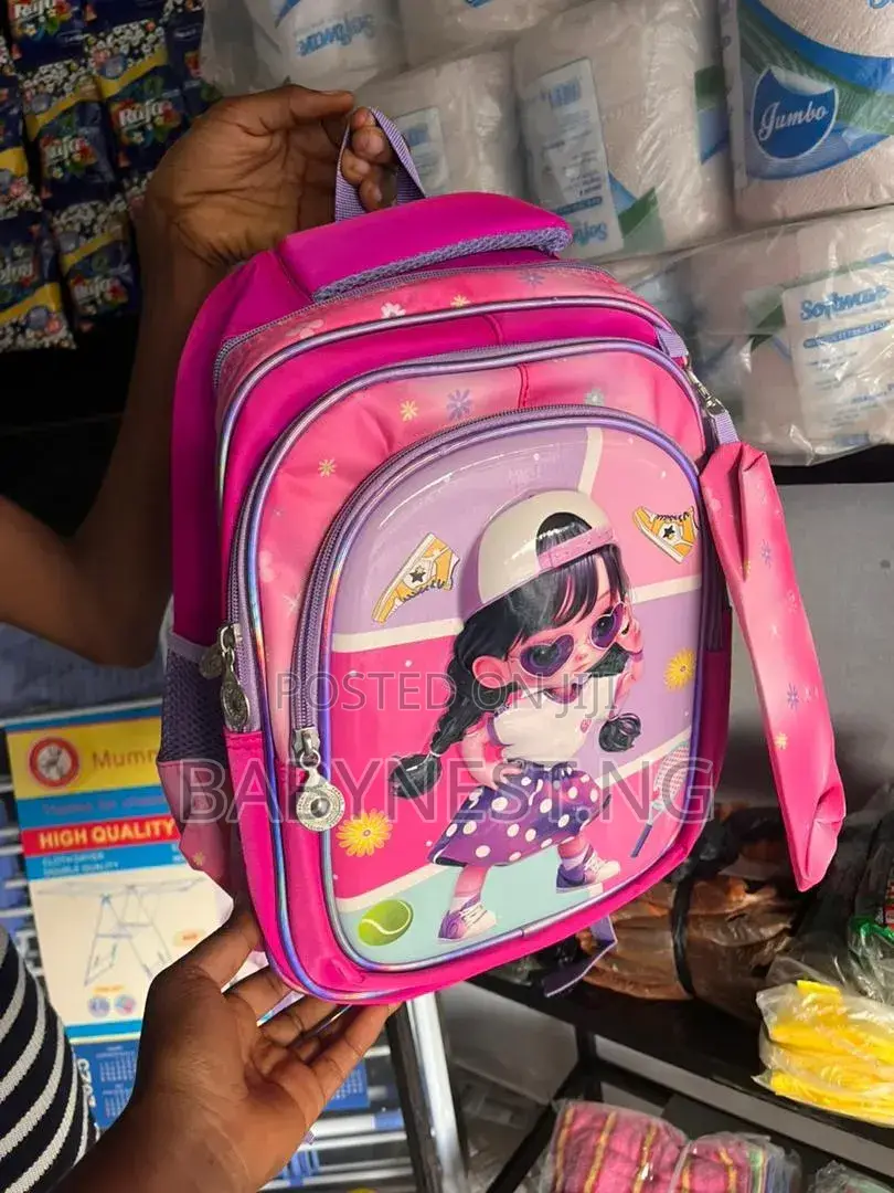 Pink School Bag