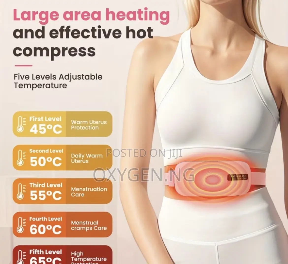 Menstrual Pain Relief Belt/Massager (Birthday Gift for Her)Anti CRAMPS
